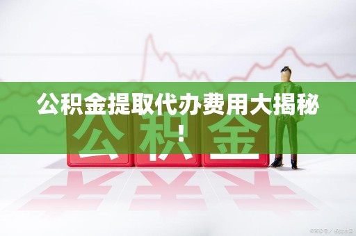 台江公积金提取代办费用大揭秘! 台江公积金提取代办费用大揭秘!